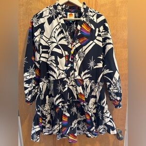 Farm Rio Tropical Print Dress – A Burst of Color and Style!